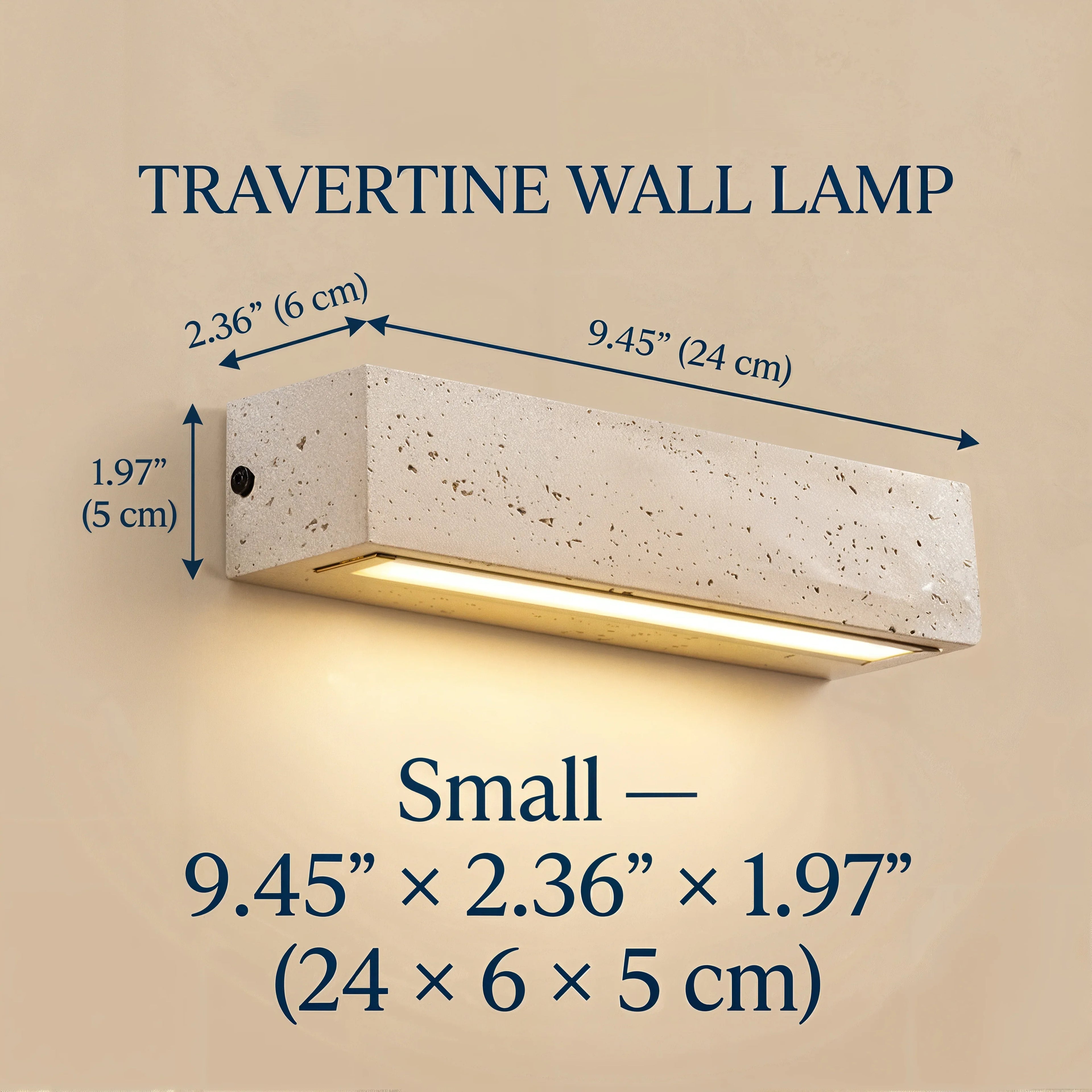 Travertine Slab - Luminor Arc
