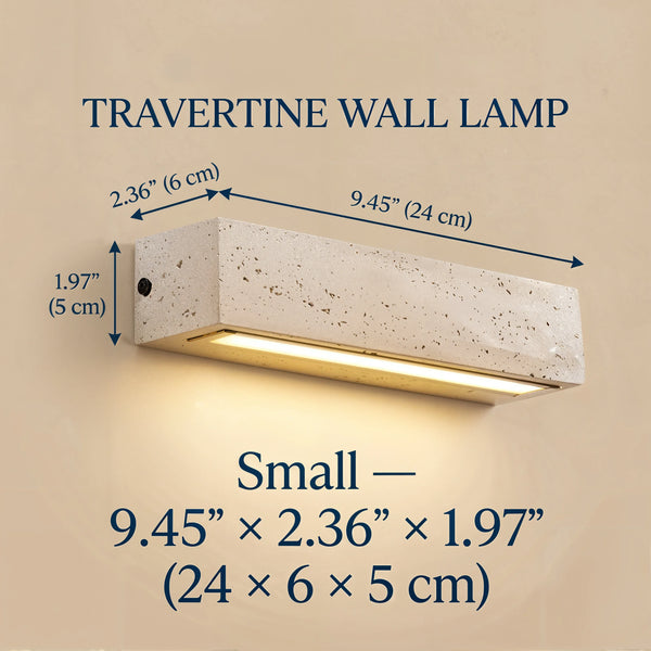 Travertine Slab - Luminor Arc