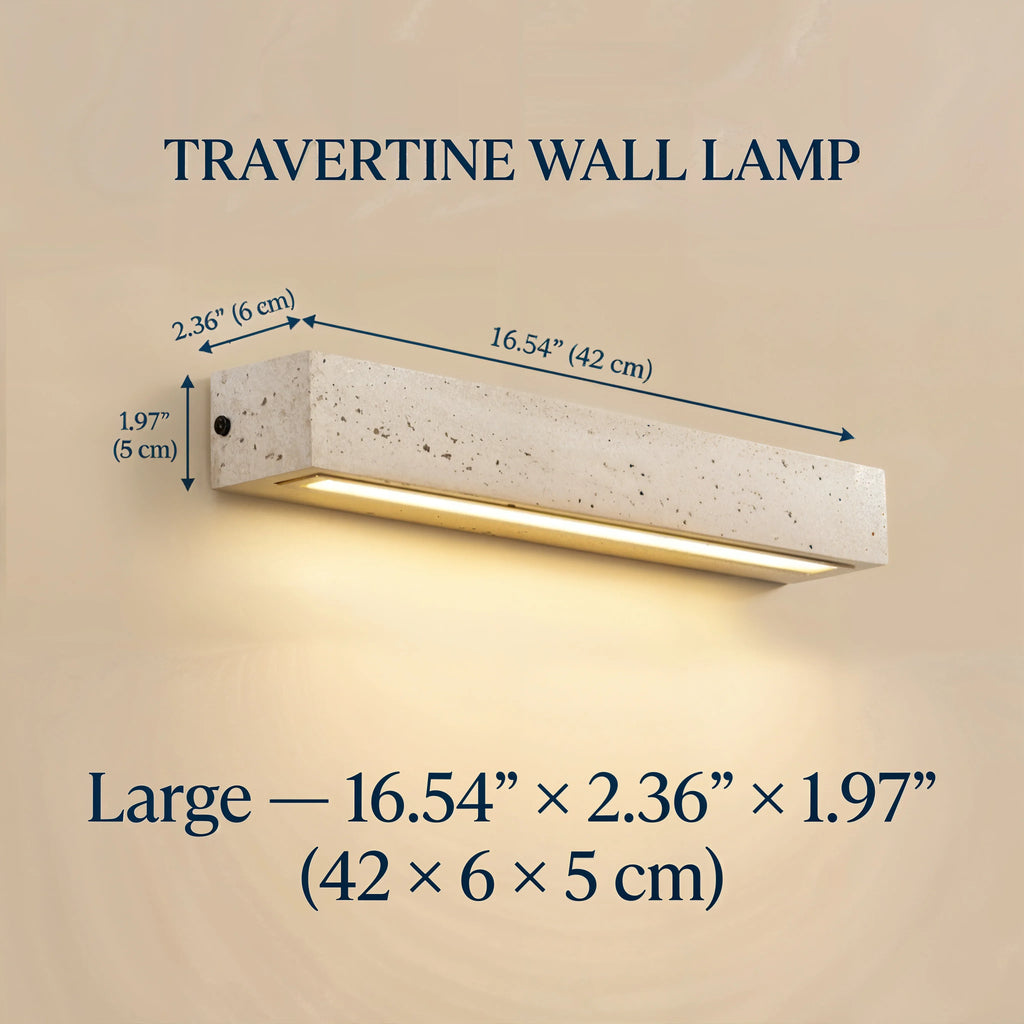 Travertine Slab - Luminor Arc