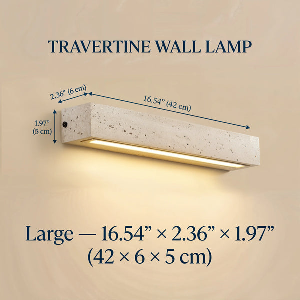 Travertine Slab - Luminor Arc