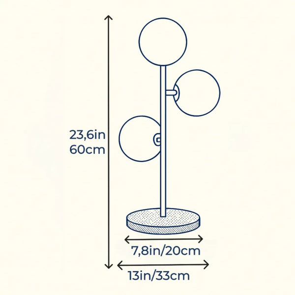 Blossom Desk Lamp - Luminor Arc